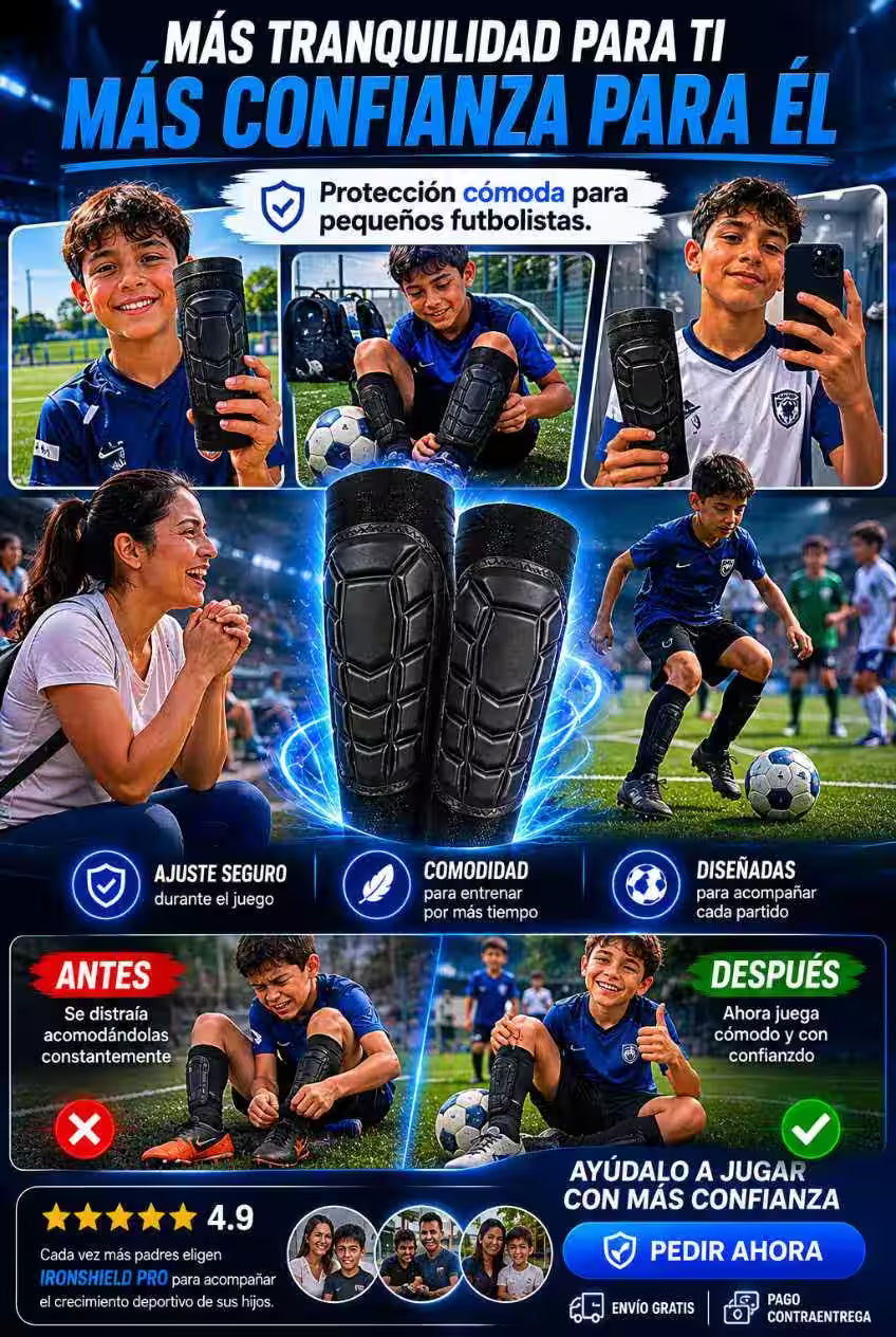 IRONSHIELD PRO® 🛡️ Más tranquilidad para ti. Más confianza para él.