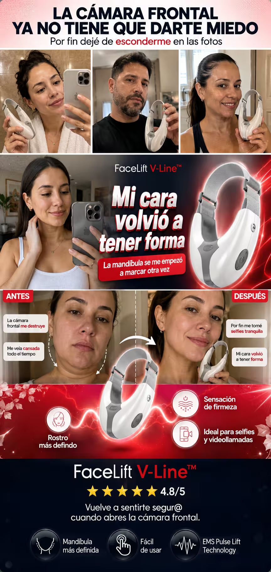 FaceLift V-Line™ REDUCTOR DE PAPADA