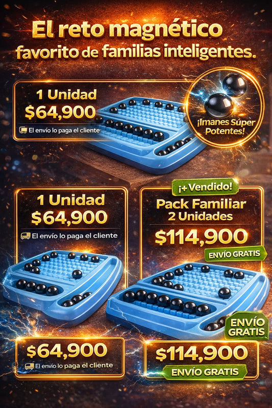 JUEGO MAGNETICO BATALLA IMANES AJEDREZ