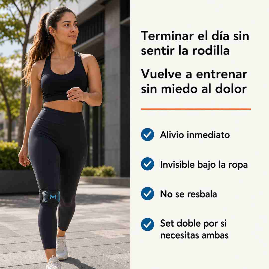 Soporte de Rótula Set X2 - Alivia el Dolor de Rodilla - Paga 1 Lleva 2